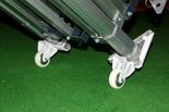 QUICKUPTENT ALU-HEXAGON-Faltzelt-Rahmen mit Dach und Transportrollen in Transporttasche
